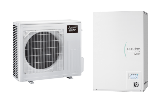 Tepelné čerpadlo MITSUBISHI Eco inverter (Vzduch/Voda)