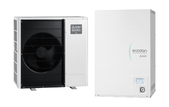 Tepelné čerpadlo MITSUBISHI Power inverter (Vzduch/Voda)